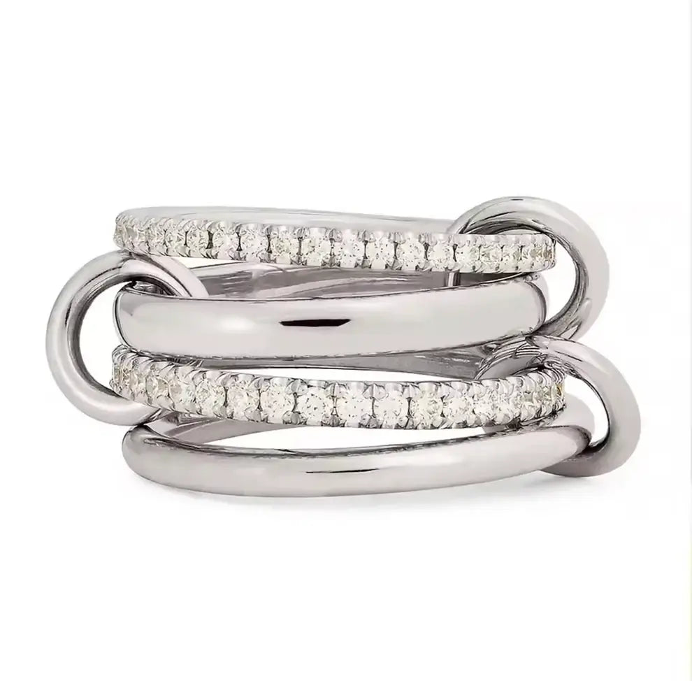 Interlocked Stackable Rings