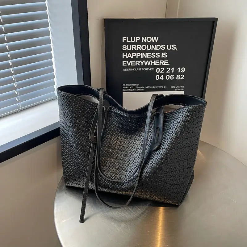 Stylish Weave Tote Bag