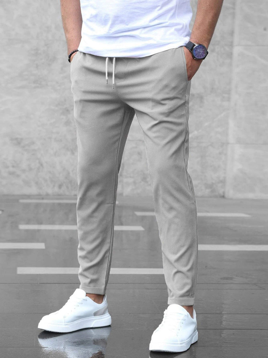 Casual Premium Lightweight Straight Leg Pants