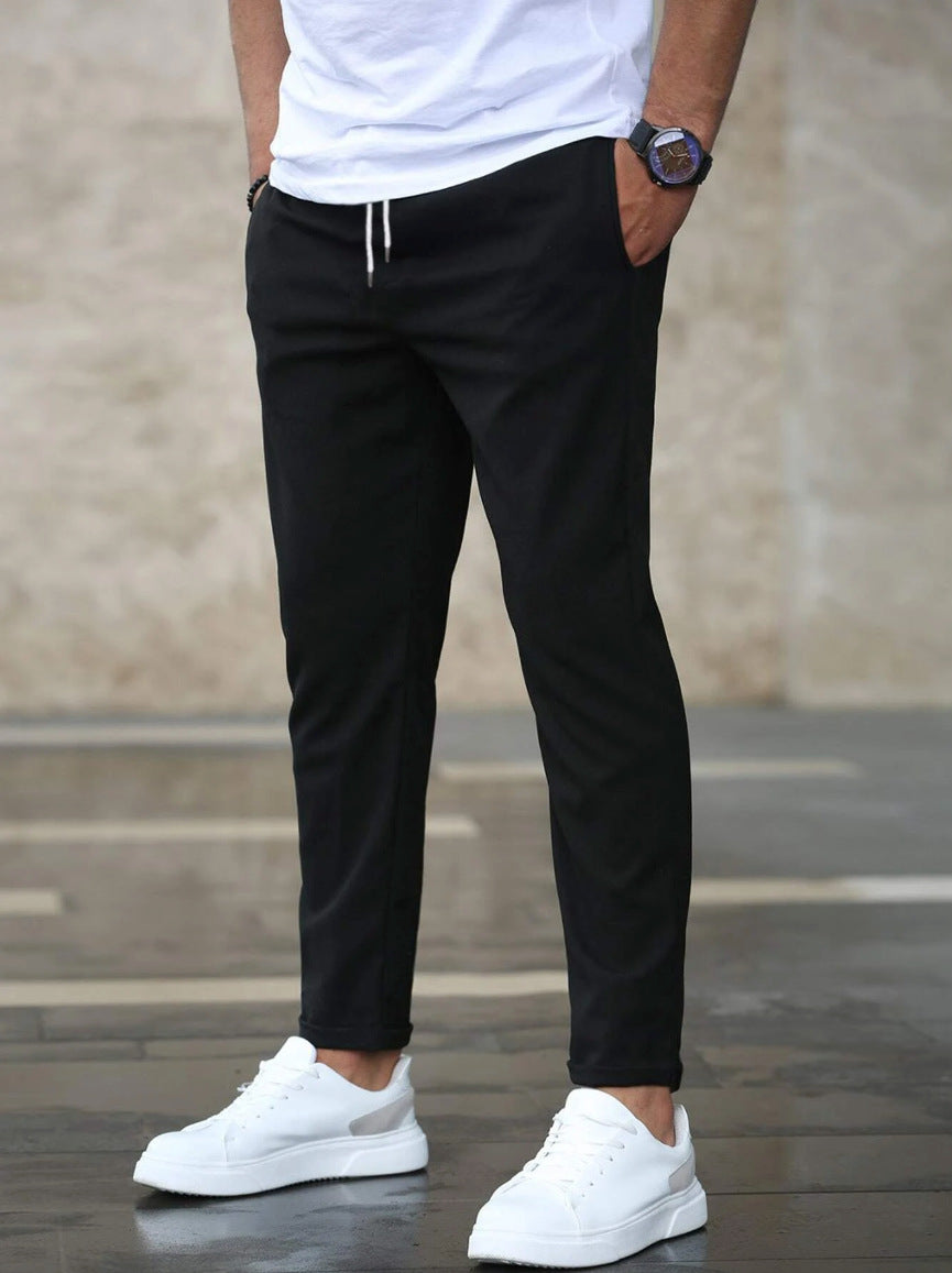 Casual Premium Lightweight Straight Leg Pants