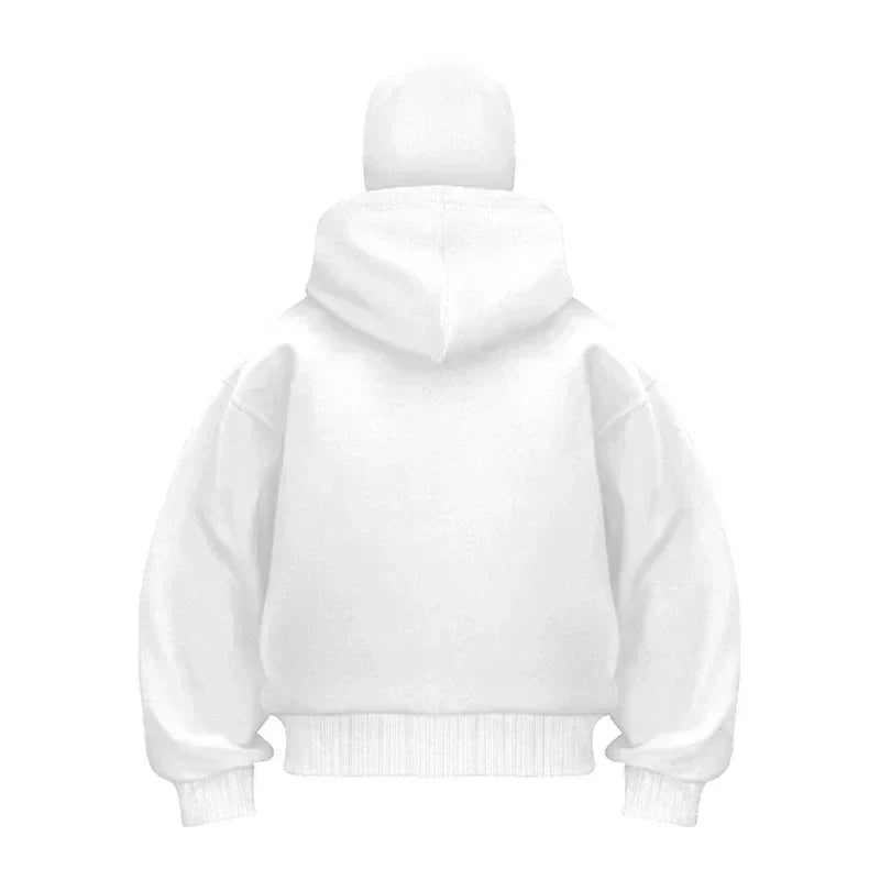 Masked Zipped Hoodie