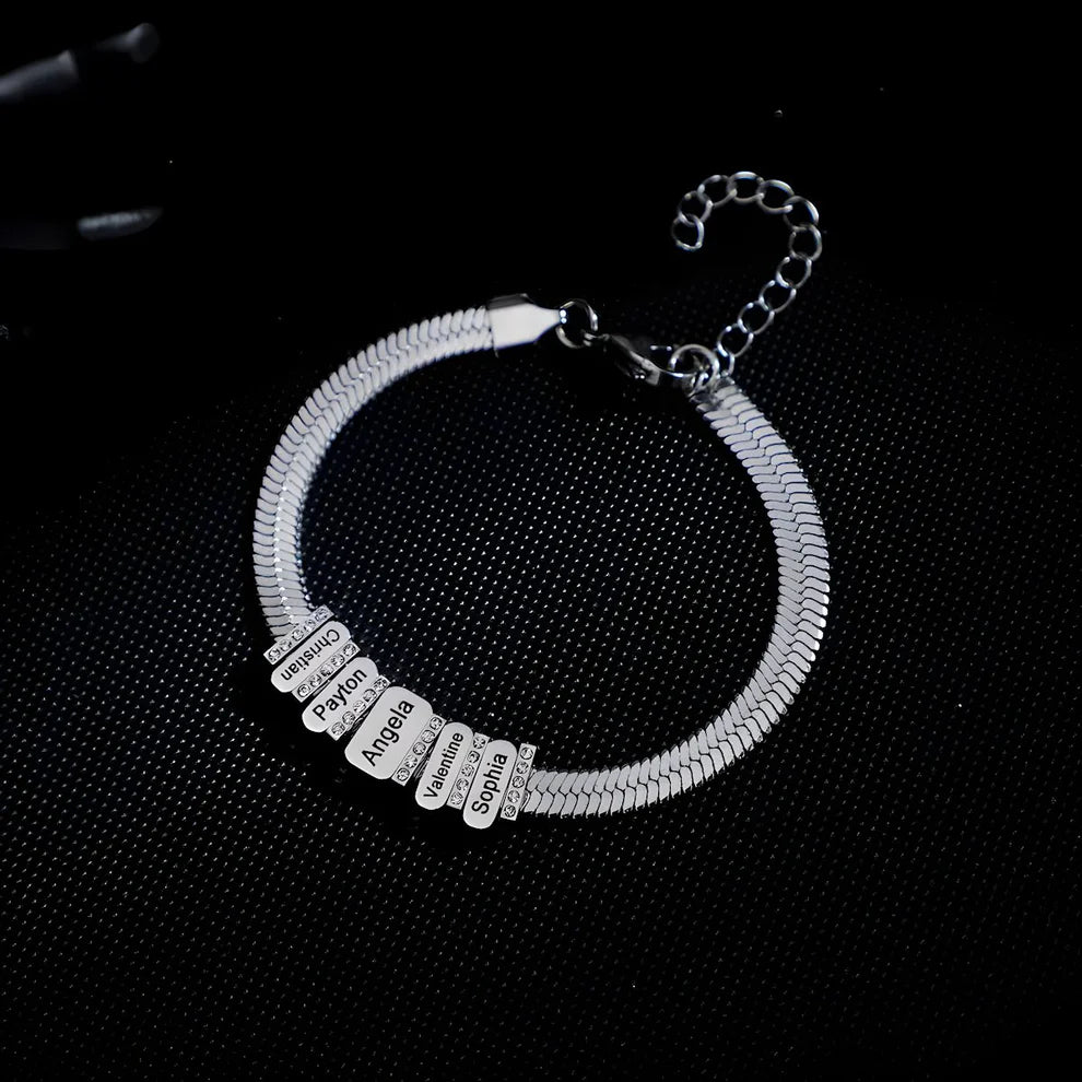 Bracelet Personnalisé Éclat des Proches