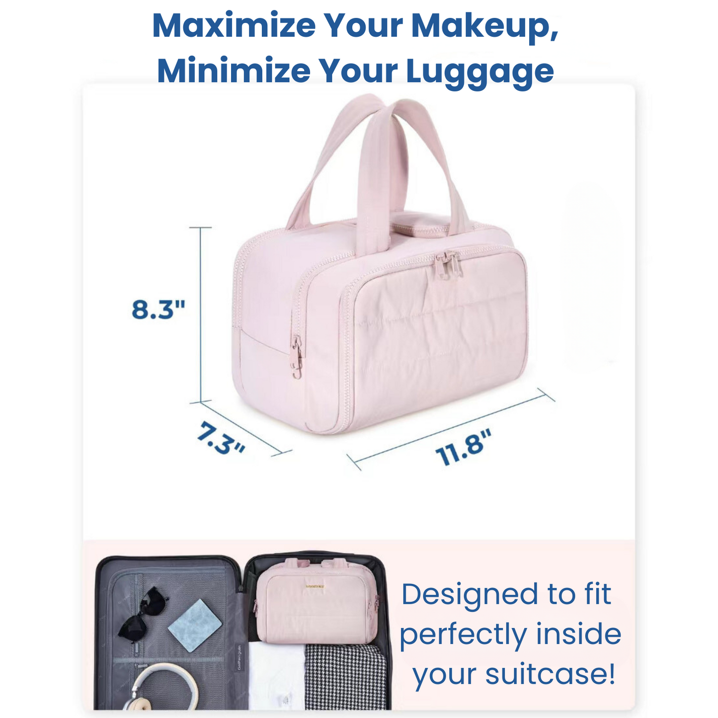 All-in-One Cosmetic Bag