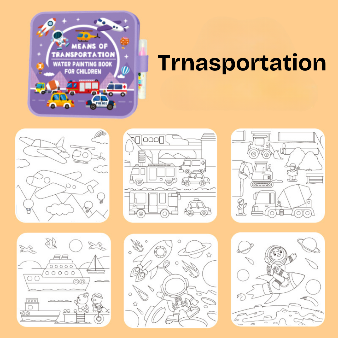 DoodleDry Water Magic Book