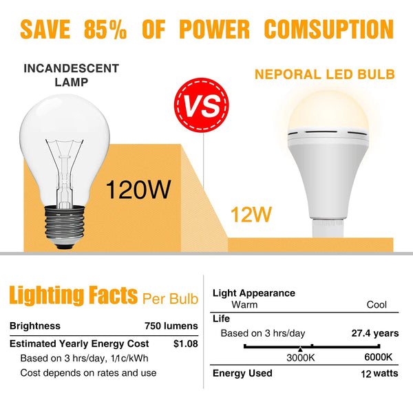 BrightSaver Emergency Light Bulb