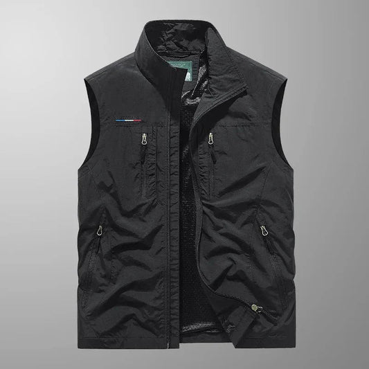Breathable Cargo Vest with Pockets