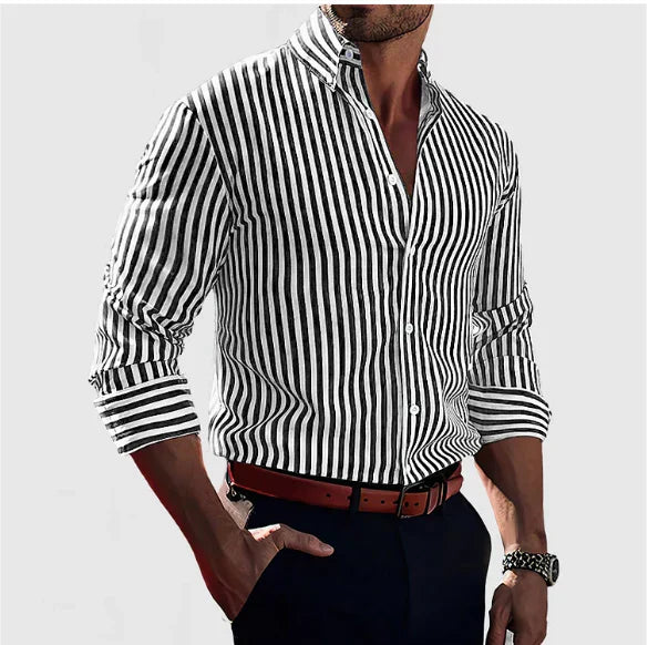 Stylish Striped Men's Shirt
