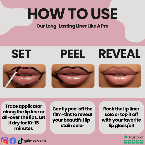 Magic Peel Lip Liner - Buy 1 Get 1 Free