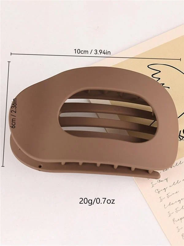 Everyday Matte Hair Claw Clips
