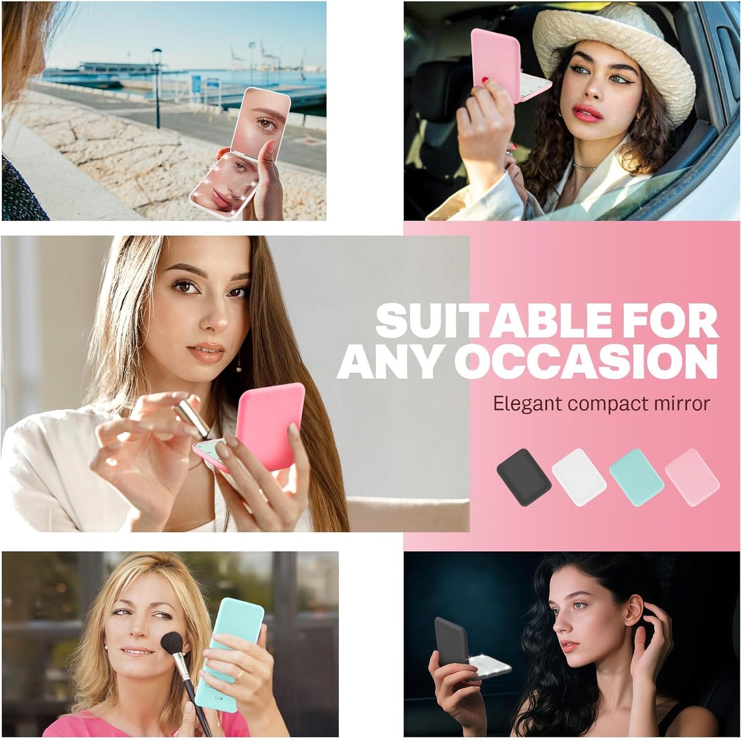 Portable LED Makeup Mirror