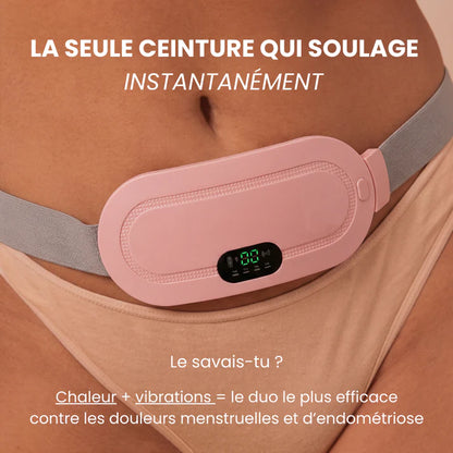 Ceinture chauffante et massante menstruelle