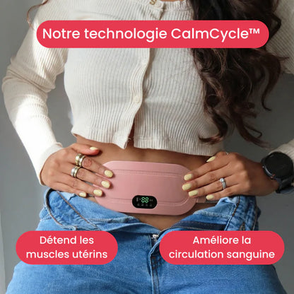 Ceinture chauffante et massante menstruelle