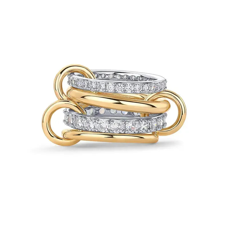 Interlocked Stackable Rings