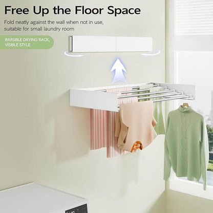 Wall Mounted Clothes Drying Rack