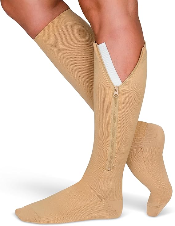 Compression Socks with Zipper
