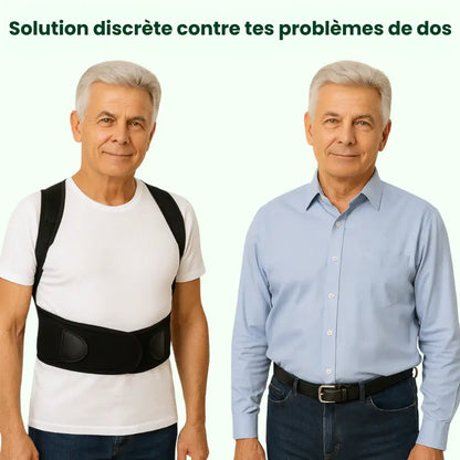 Soulage les douleurs dorsales et améliore la posture