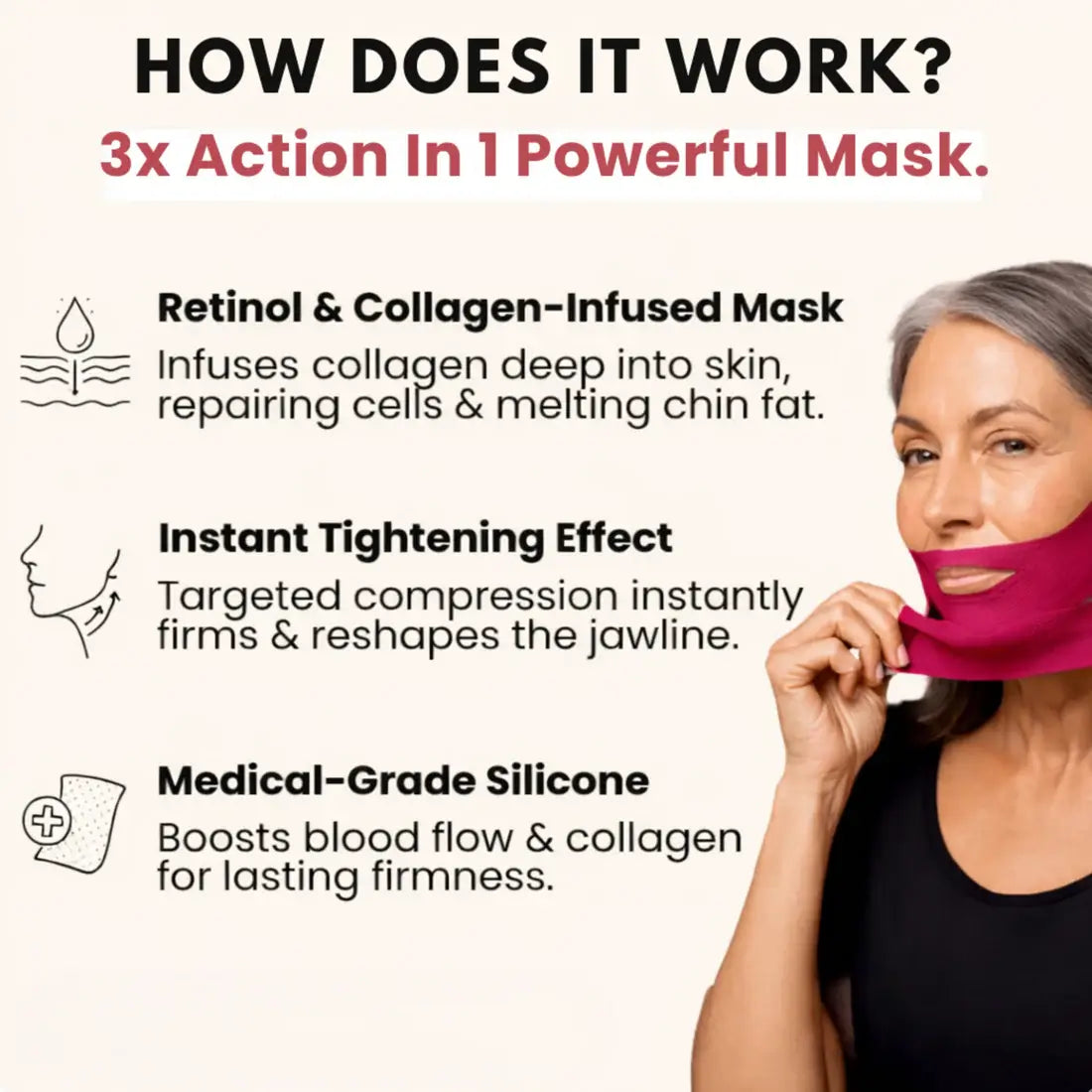 Chin Lifting Gel Mask