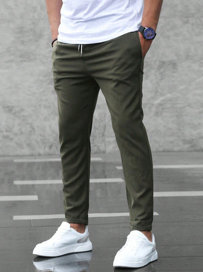 Casual Premium Lightweight Straight Leg Pants