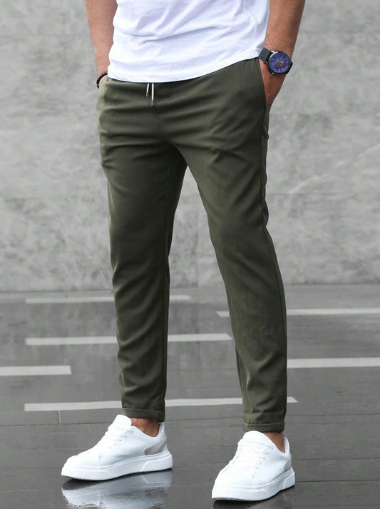 Casual Premium Lightweight Straight Leg Pants