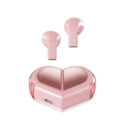 Heart-Shaped Earbuds