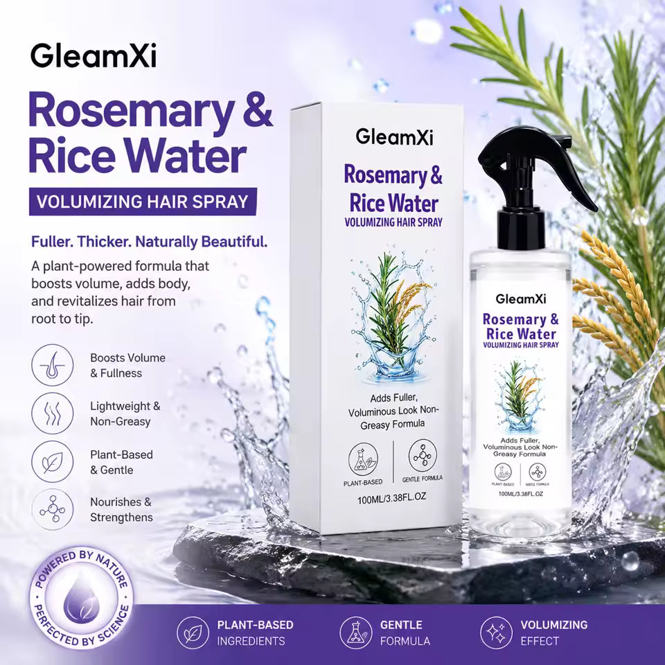 Rosemary Water with Rice Water