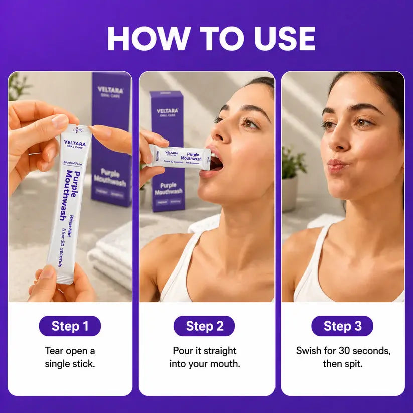 Purple Mouthwash