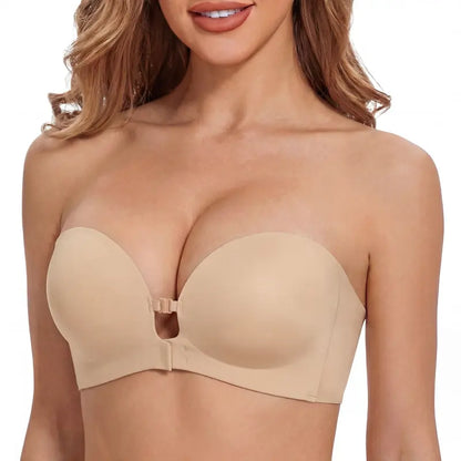 Strapless Front Closure Bra