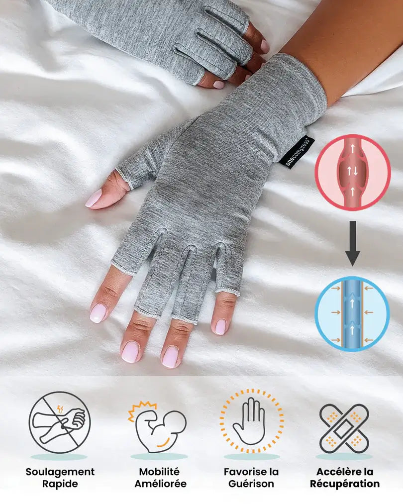 Gants de Compression en Bambou Premium