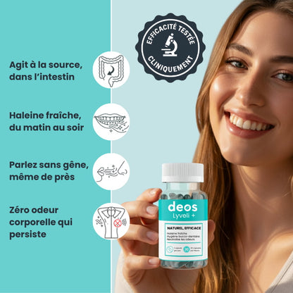 Gélule Complément anti-odeur