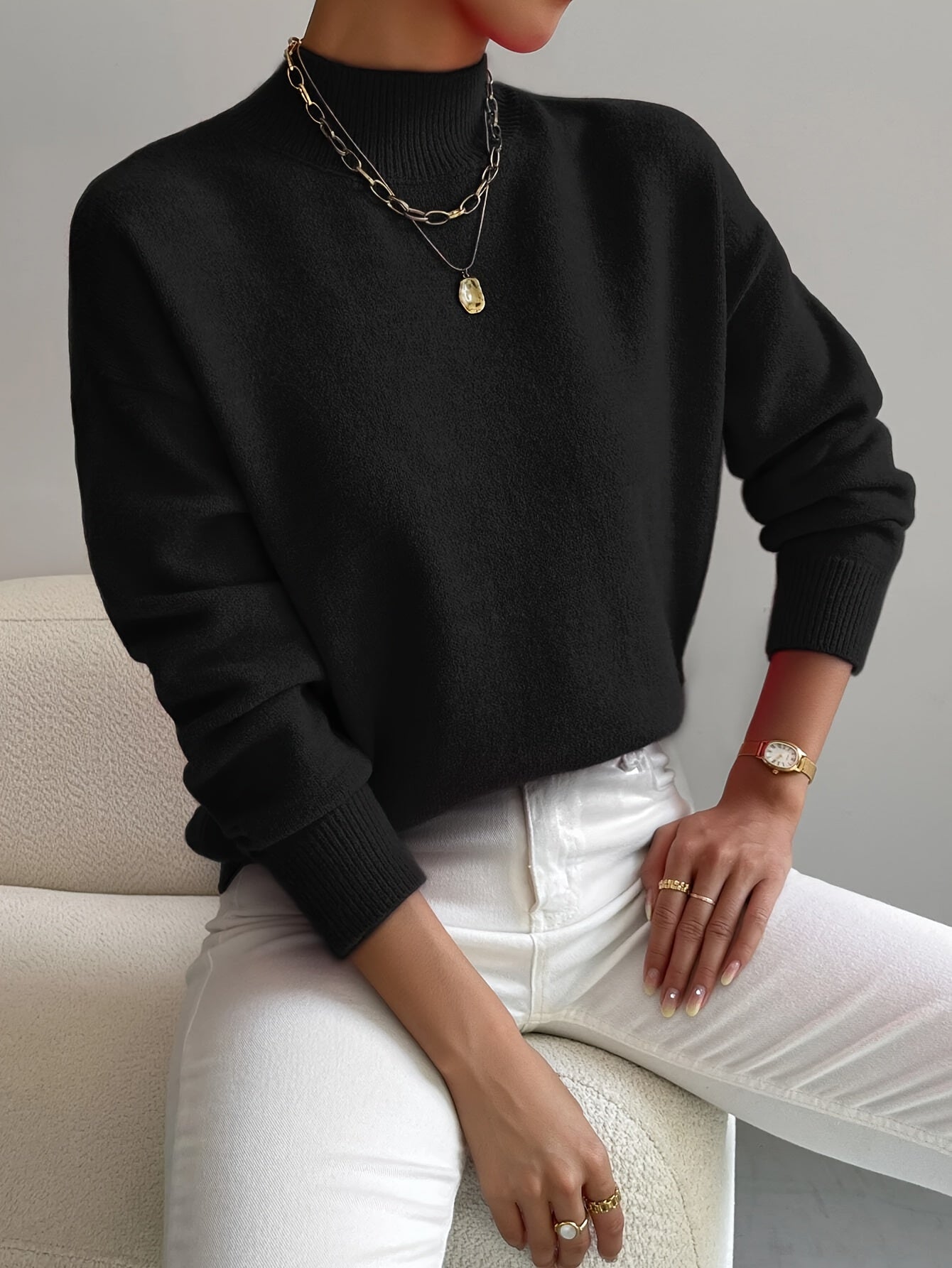 Chic Cozy Turtleneck Sweater