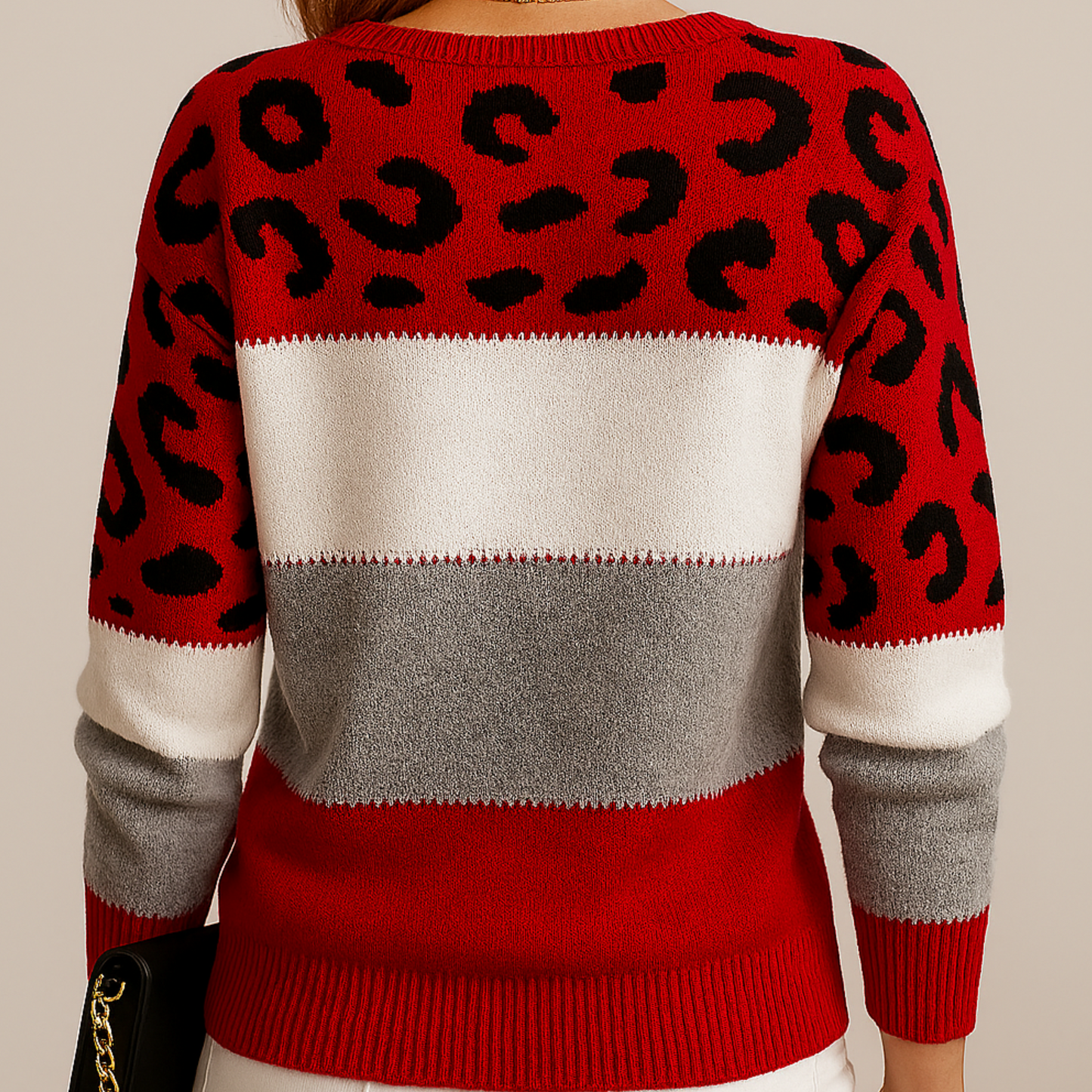 Chic Leopard Sweater