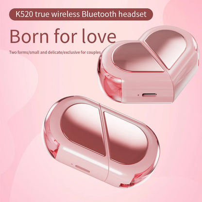 Heart-Shaped Earbuds