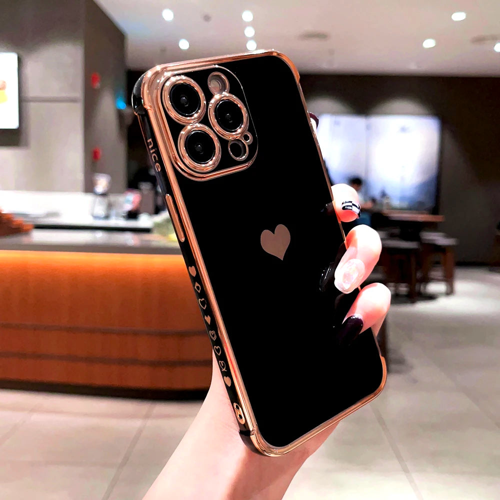 Cute Love Heart Phone Case