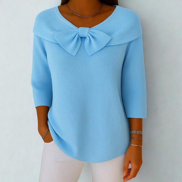 Elegant Bow Sweater
