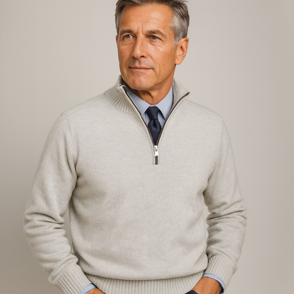 Classic Warm Zip Sweater