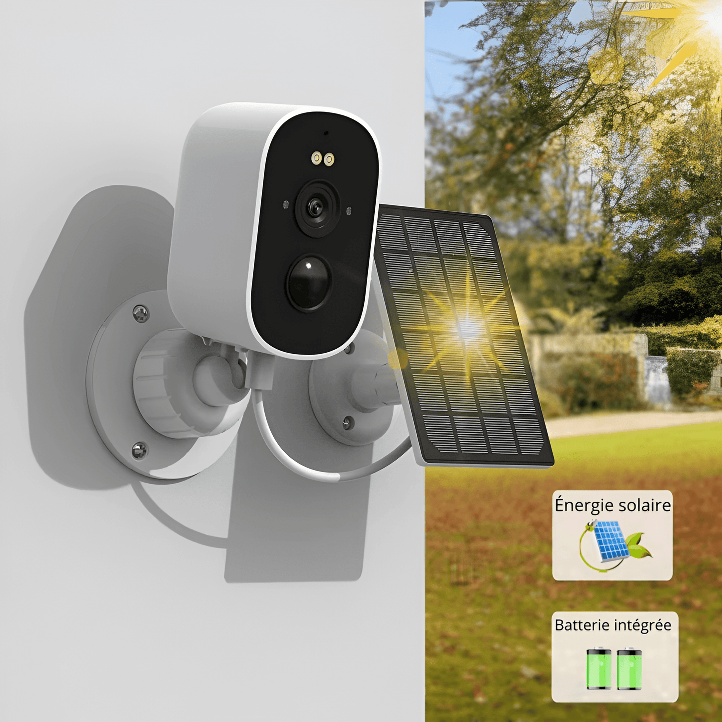 Caméra Wifi Solaire 1080P