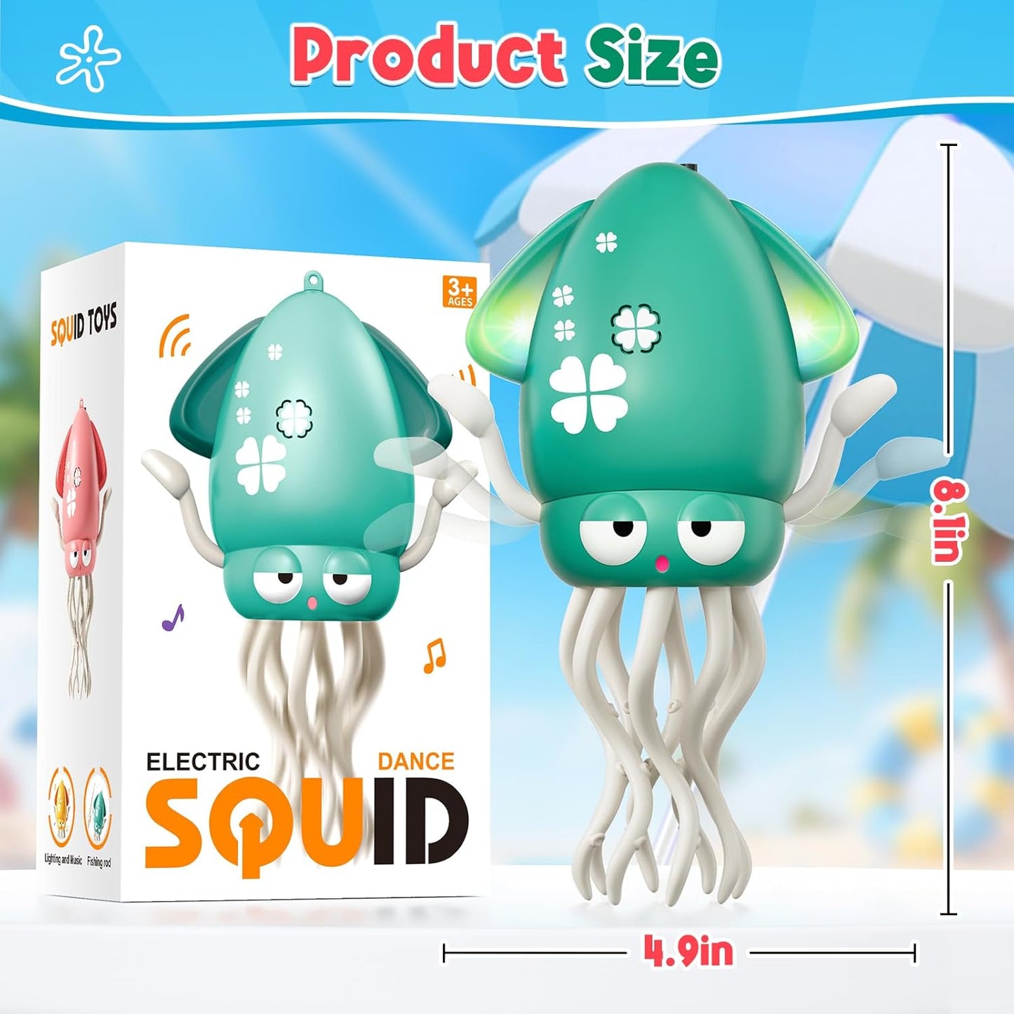 Magical Dancing Squid Toy