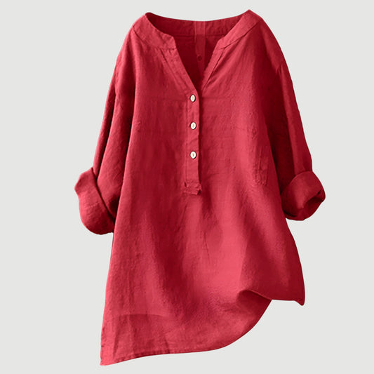 Freja Breezy Linen Shirt