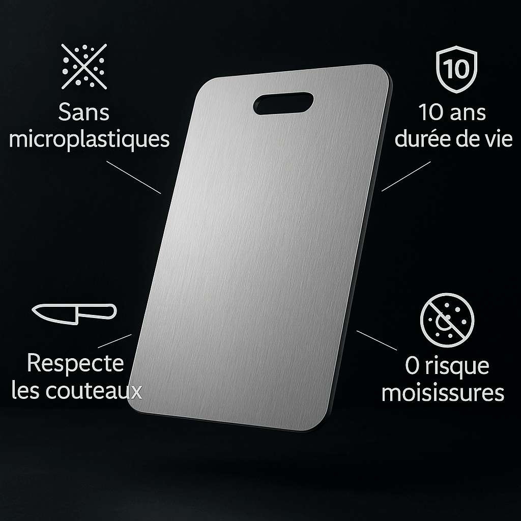 Planche Découpe Titane Propre