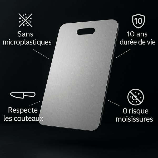 Planche Découpe Titane Propre
