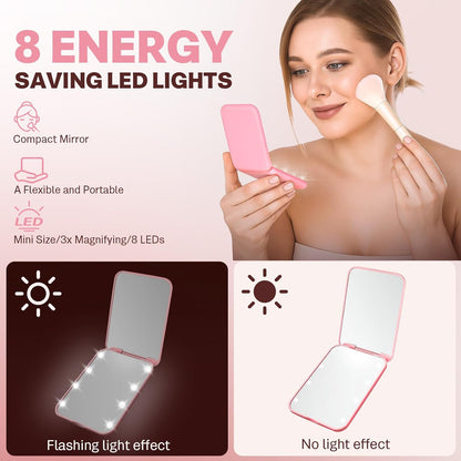 Portable LED Makeup Mirror