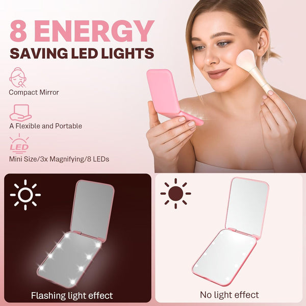 Portable LED Makeup Mirror