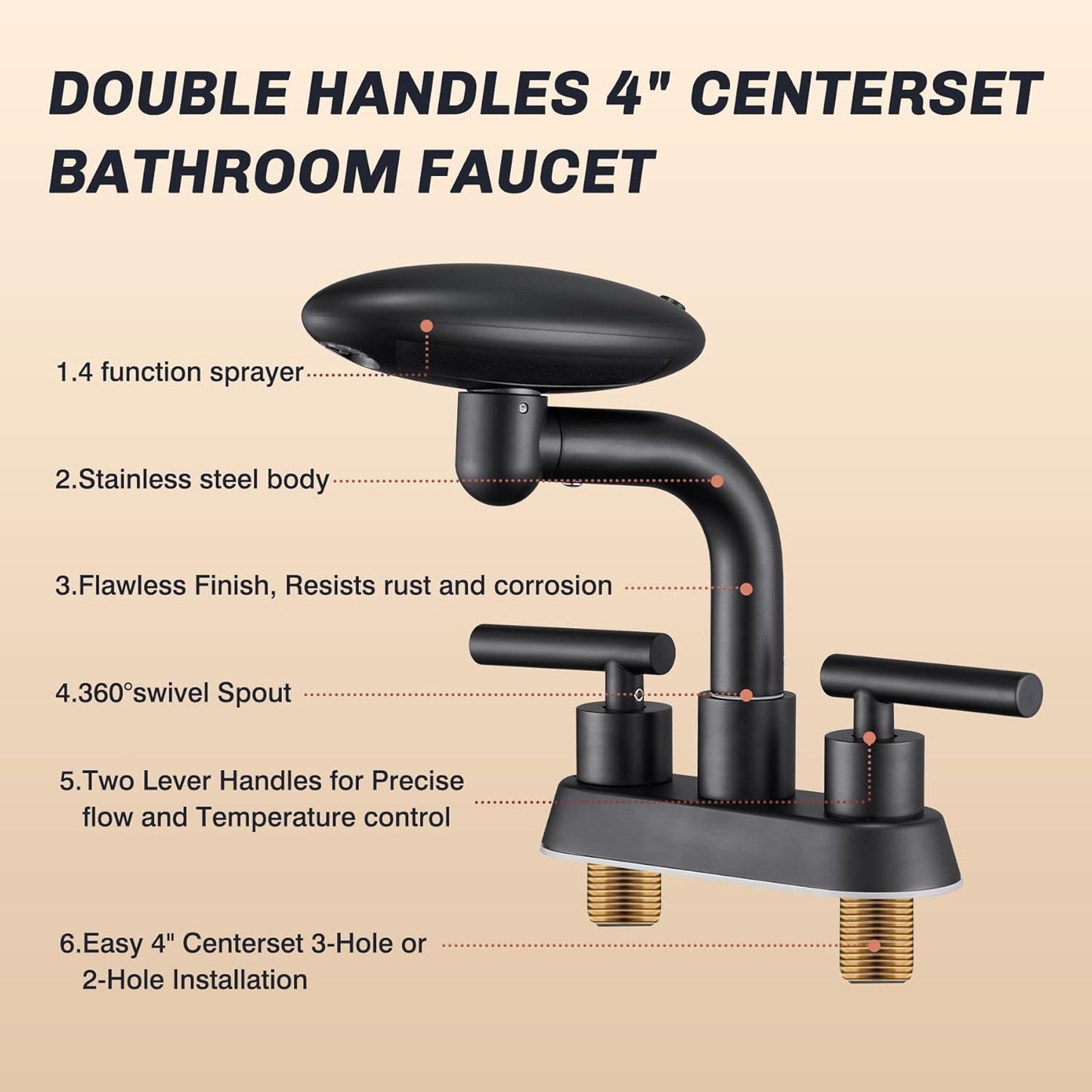 4-Modes Sink Faucet