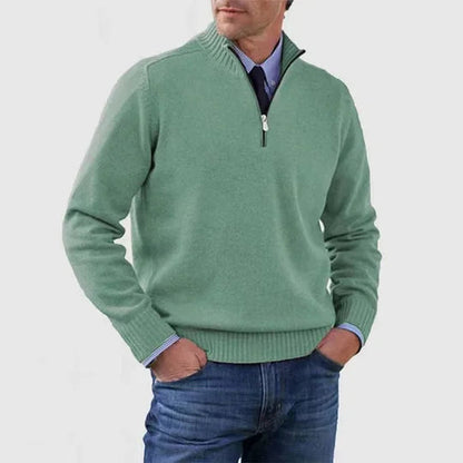 Classic Warm Zip Sweater