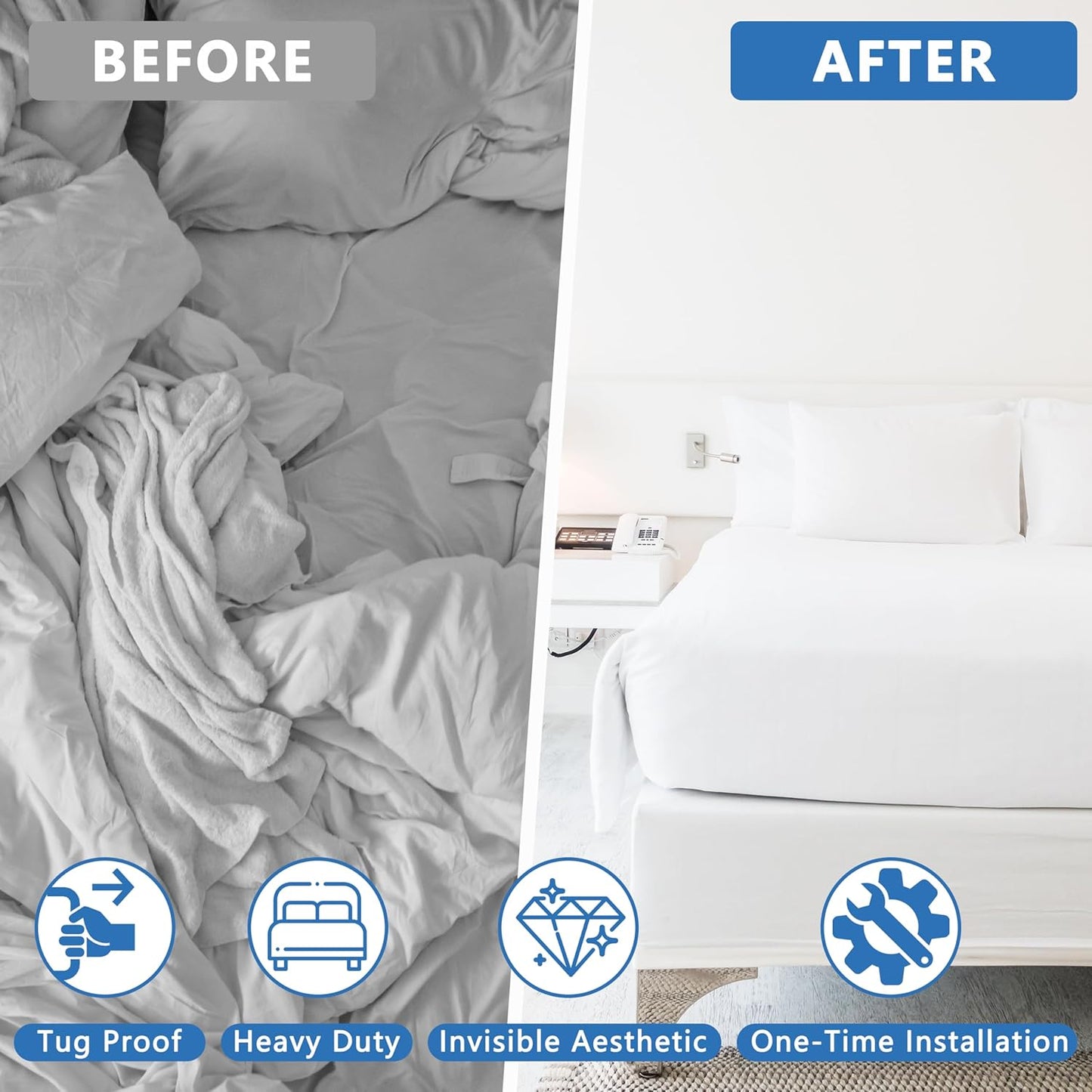 Secure Bed Sheet Holders