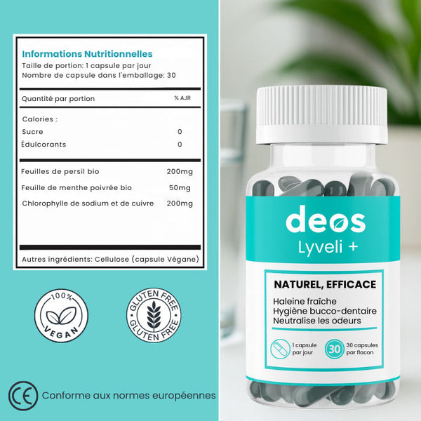 Gélule Complément anti-odeur