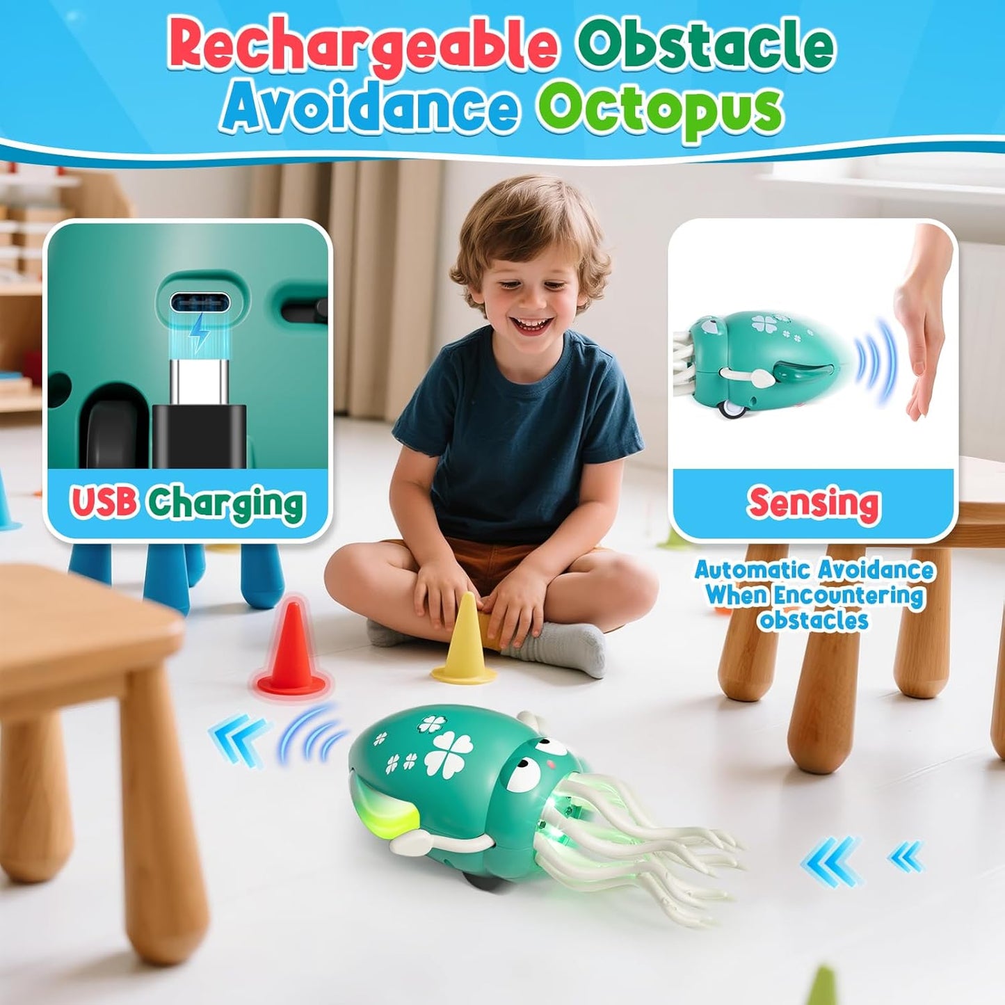 Magical Dancing Squid Toy