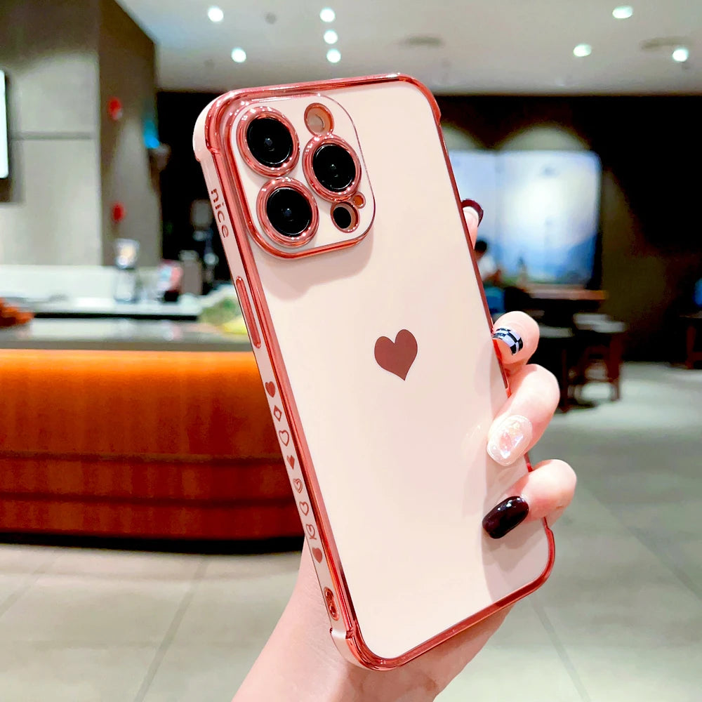 Cute Love Heart Phone Case