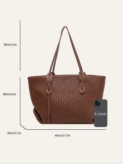 Stylish Weave Tote Bag