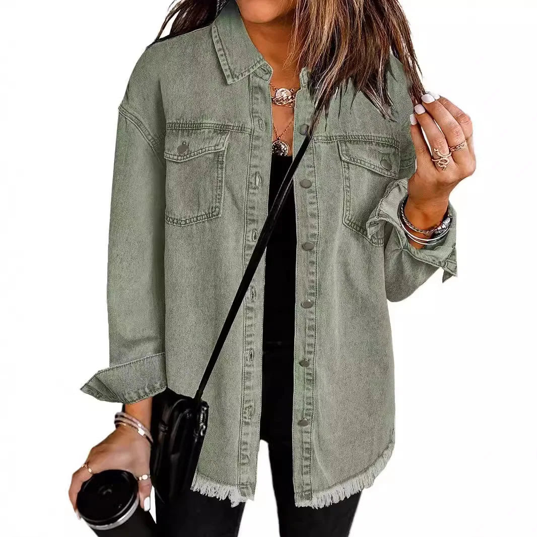 Stylish Women's Denim Jacket